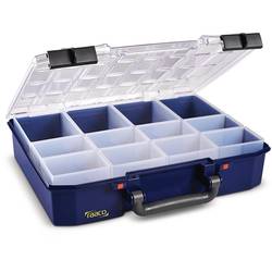 raaco CarryLite 80 4x8-12 kufřík na součástky (d x š x v) 278 x 337 x 80 mm přihrádek: 12 Vč. rukojeti Box Obsah 1 ks
