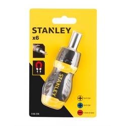 STANLEY Ráčnový šroubovák na bity