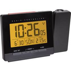 TFA Dostmann sku 60.5016.01 DCF budík digitální černá
