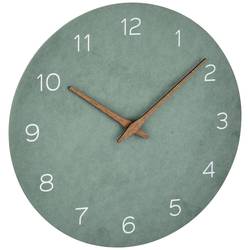 TFA Dostmann 60.3054.04 Quartz nástěnné hodiny 29.7 cm x 45 mm , nefritová, zelená