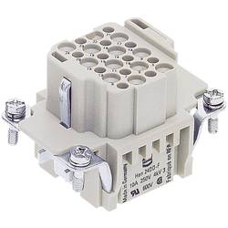 Harting Han® 24DD-F-c 09160243101 konektorová vložka, zásuvka, seria Han® DD, 1 ks
