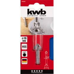 kwb 704840 záhlubník 16 mm HSS válcová stopka 1 ks