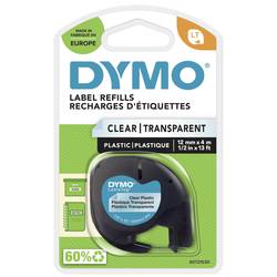 DYMO LT páska do štítkovače plast Barva pásky: transparentní Barva písma: černá 12 mm 4 m S0721530