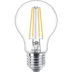 Philips LED 77777700 LED Energetická třída (EEK2021) E (A - G) E27 klasická žárovka 7 W = 60 W teplá bílá (Ø x v) 6 cm x 110 mm 3 ks