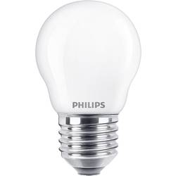 Philips LED 76391600 LED Energetická třída (EEK2021) F (A - G) E27 kapkový tvar 4.3 W = 40 W teplá bílá (Ø x d) 4.5 cm x 8 cm 2 ks