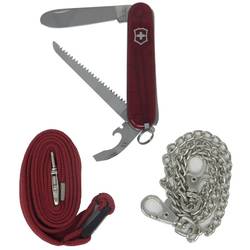 Victorinox 0.2373.T švýcarský kapesní nožík počet funkcí 9 červená (transparentní)