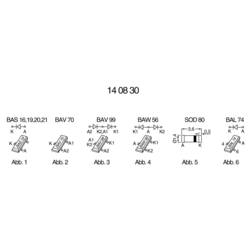 H-Tronic 4016138191899 konstantní/koncové osvětlení Vhodná pro (modelová železnice): vyvedení stejnosměrného a střídavého proudu 1 ks