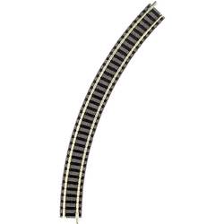 9125 N Fleischmann piccolo (s uložením) zahnutá kolej 45 ° 225.6 mm 1 ks