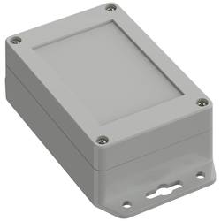 TRU COMPONENTS TC-10860476 Přírubové pouzdro 105 x 70 x 40 ABS světle šedá 1 ks