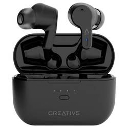 Creative Zen Air Pro špuntová sluchátka (In Ear) Bluetooth® bílá odolné vůči potu, voděodolná, Indikátor nabití, vč. nabíjecí a dokovací stanice