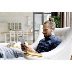 Creative Zen Air Pro špuntová sluchátka (In Ear) Bluetooth® bílá odolné vůči potu, voděodolná, Indikátor nabití, vč. nabíjecí a dokovací stanice