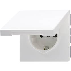 Jung vestavný zásuvka s ochranným kontaktem LS plus, LS design, LS program alpská bílá LS1520KLWW 1 ks
