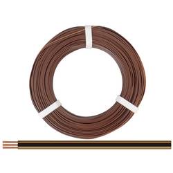 Donau Elektronik 325-818-25 lanko/ licna 3 x 0.25 mm² tmavě hnědá , černá, světle hnědá 25 m