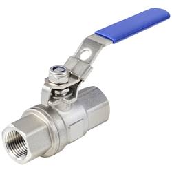 TRU COMPONENTS TC-2PC-DN15-316 TC-12770348 standardní kulový kohout vnitřní závit: G1/2 64 bar (max) 1 ks