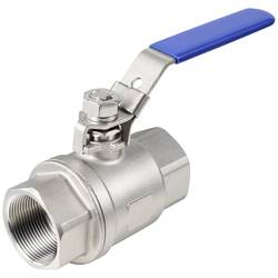 TRU COMPONENTS TC-2PC-DN40-316 TC-12770364 standardní kulový kohout Vnitřní závit: G1 1/2 64 bar (max) 1 ks