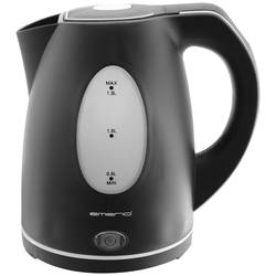 EMERIO Wasserkocher rychlovarná konvice, bezšňůrová, černá, WK-106468.14