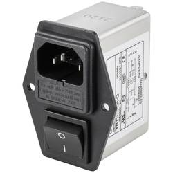 TRU COMPONENTS, TC-10101460 síťový filtr, 250 V/AC, 6 A, 0.8 mH