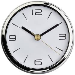 TFA Dostmann 60.1036.55 Quartz stolní hodiny hliník