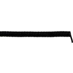 LAPP 73220266 spirálový kabel UNITRONIC® SPIRAL 200 mm / 800 mm 7 x 0.25 mm² černá 1 ks