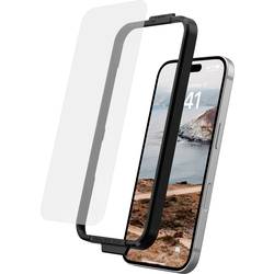 Urban Armor Gear Tempered Glass ochranné sklo na displej smartphonu Apple iPhone 16, iPhone 15 1 ks Chránící proti otiskům prstů, odolné vůči poškrábání