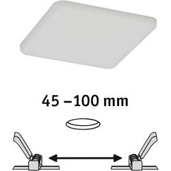 Paulmann 92397 EB Panel Veluna VariFit LED vestavné svítidlo, LED, pevně vestavěné LED, 8.50 W, saténová