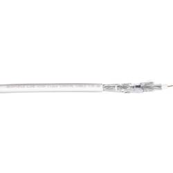BKL Electronic 0806014/F koaxiální kabel, vnější Ø: 8.20 mm, 75 Ω, 135 dB, bílá, 100 m
