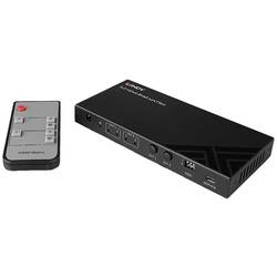 LINDY 38313 HDMI matrix přepínač 7680 x 4320 Pixel černá