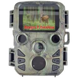 Berger & Schröter Mini Fotopast 20 Megapixel černé LED diody, Low-Glow-LED, funkce zrychleného snímání maskáčová