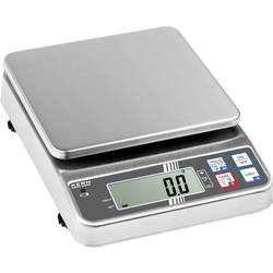 Kern KERN stolní váha FOB 1.5K0.5 Max. váživost 1.5 kg Rozlišení 0.5 g přes napájecí zdroj do zásuvky stříbrná