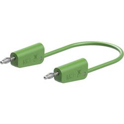 Stäubli 64.1034-07525 // LK-4N-F25 měřicí kabel 75 cm zelená 1 ks
