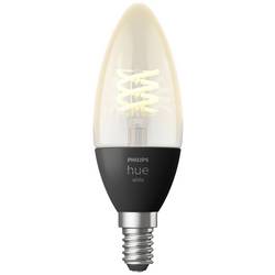 Hue LED žárovka 871951430223500 Energetická třída (EEK2021): G (A - G) Hue White E14 Kerze Einzelpack Filament 300lm E14 4.5 W teplá bílá Energetická třída