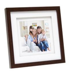 Deknudt S65KQ1 13X13 vyměnitelný fotorámeček Formát papíru: 13 x 13 cm hnědá