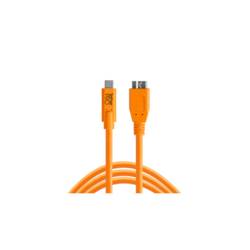 Tether Tools USB kabel USB-C ® zástrčka, USB Micro-B 3.0 zástrčka 4.60 m oranžová CUC3315-ORG