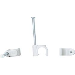 Kopp 342604087 hřebíkové příchytky 342604087 Průměr kabelového svazku (rozsah) 4 do 7 mm šedá 50 ks
