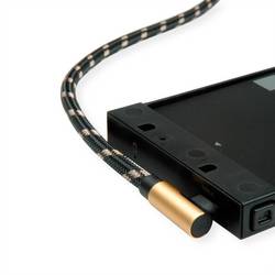 Roline USB kabel USB 2.0 USB-A zástrčka, USB-C ® zástrčka 3.00 m vícebarevná stíněný 11.02.9062