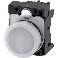 Siemens 3SU1102-6AA60-1AA0 světelný hlásič plochý bílá 24 V/AC, 24 V/DC 1 ks