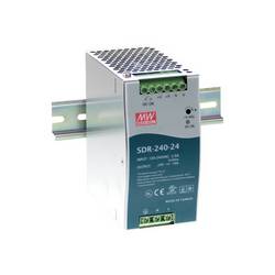 MW Mean Well SDR-240-24 síťový zdroj na DIN lištu, 24 V/DC, 10 A, 240 W, výstupy 1 x