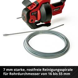 Einhell Power X-Change TE-DA 18/760 Li Solo 4514160 čistič trubek 362 mm