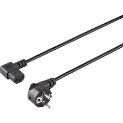 Sygonix SY-5042710 IEC kabel černá 2.00 m