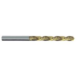 Exact 32508 HSS kovový spirálový vrták, 1 mm, délka 34 mm, broušený, TiN, DIN 338, válcová stopka, 10 ks
