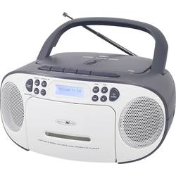 Reflexion RCR2260DAB/GR RCR2260DAB/GR rádio s CD, DAB+, DAB, FM, AUX, CD, kazeta, USB, bílá, šedá