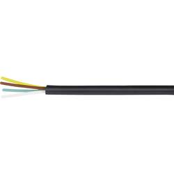 Kash 70I127 telefonní kabel LiYY 4 x 0.04 mm² černá 20 m