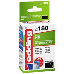 Edding Ink náhradní HP 338, C8765EE kompatibilní černá EDD-180 18-180