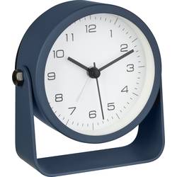 TFA Dostmann 60.1042.06 Quartz stolní hodiny modrá časů buzení 1 tiché hodiny (bez tikání)