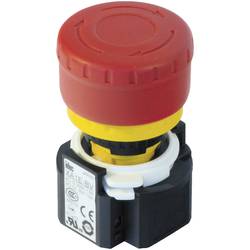 Idec XA1E-LV302Q4R, XA1E-LV302Q4R nouzový vypínač, 250 V/AC, 2 rozpínací kontakty, 1 ks
