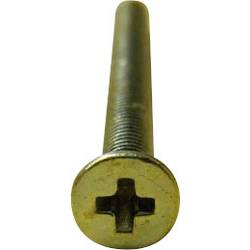 TOOLCRAFT M4*6 D965-4.8-A2K 188831 zápustný šroub M4 6 mm křížová drážka Philips DIN 965 ocel pozinkované 100 ks