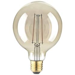 LightMe LM85061 LED E27 kulatý tvar 2.5 W jantar (Ø x v) 125 mm x 178 mm vlákno 1 ks