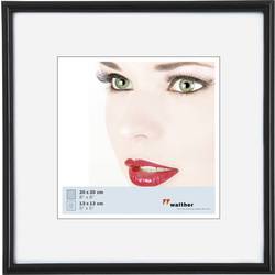 walther+ design KB220H vyměnitelný fotorámeček Formát papíru: 20 x 20 cm černá