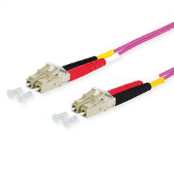 Metz Connect 151S1JOJO20E optické vlákno optické vlákno kabel [2x zástrčka LC - 2x zástrčka LC] 50/125 µ Multimode OM4 2.00 m