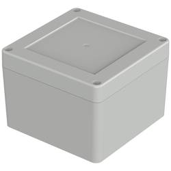 Bopla Euromas X, XT 111108 7035 07511118 elektronická krabice 104.80 x 104.80 x 74.70 ABS šedobílá (RAL 7035) 1 ks
